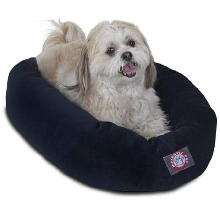 RIVER SOAP CO MajesticPet  25 in. Villa Donut Pet Bed, Navy MA331162